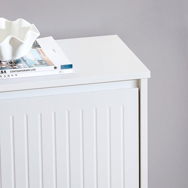 Rootz Skoopbevaringsskab - Skostativ - Skoholder - Justerbare hylder - MDF-materiale - 61 cm x 120 cm x 26 cm