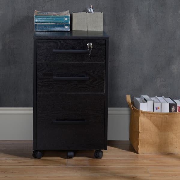 Rootz Office Storage Cabinet - Arkiveringsskab - Mobile Office Storage - Lockable skuffe - 39,2L x 40W x 65,4h cm - Perfekt organisationsløsning