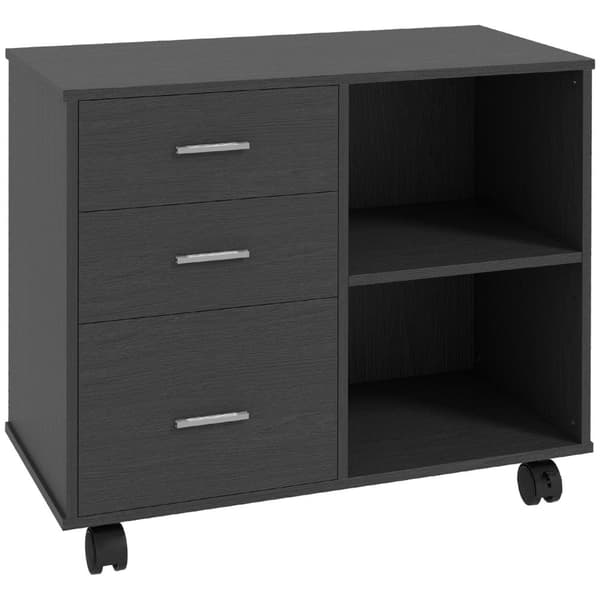 Rootz Printer Stand Office Organizer - Printer Cart - Arkiveringsskab - Holdbar brug - 80 cm x 40 cm x 65 cm