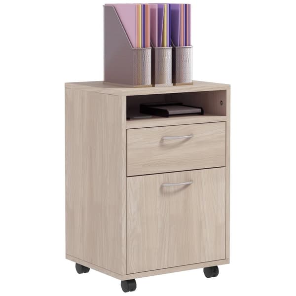 Rootz Rolling Drawer Cabinet - File Storage - Office Organizer - gott om lagringsutrymme - 40 x 35 x 60 cm