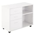 Pikkukuva 6 / 7: Rootz Printer Stand - Office Organizer - Multi -Storage - E1 -hiukkaslevy - 80 cm x 40 cm x 65cm