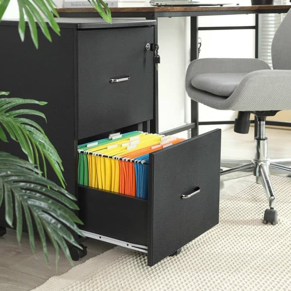 Rullecontainer, LCD27BKV1, 43x45x72 cm, Sort