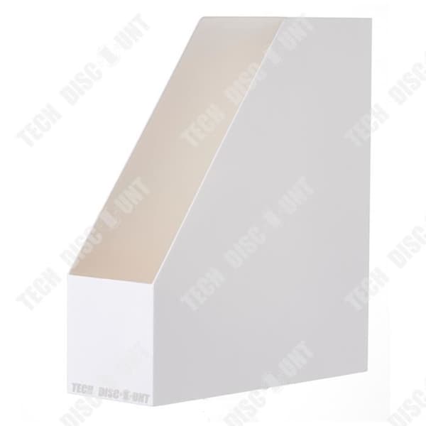 TD® Solid Color Plast Filhållare Student Skrivbord Kontor Filförvaring Box Book Organizer