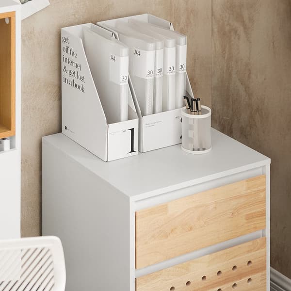 Mobil Filing Cabinet, ASK06-WN, 45x45x59 cm, Træ