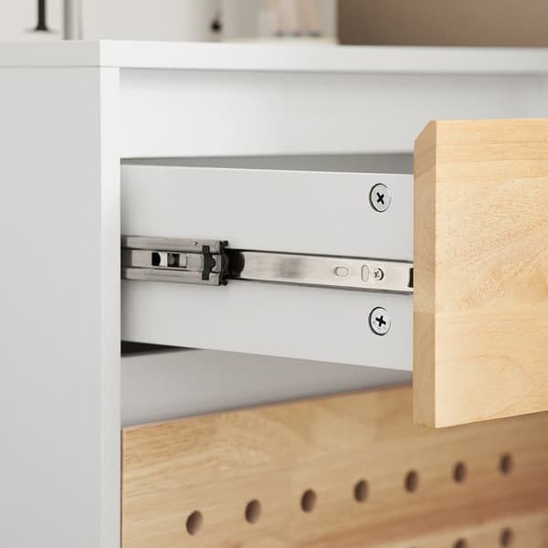 Mobil Filing Cabinet, ASK06-WN, 45x45x59 cm, Træ