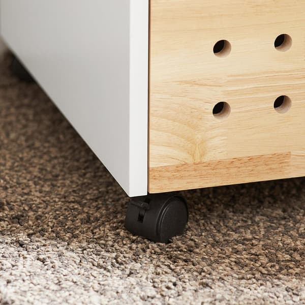 Mobil Filing Cabinet, ASK06-WN, 45x45x59 cm, Træ