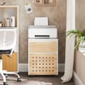 Miniatyrbillede 2 af 9: Mobil Filing Cabinet, ASK06-WN, 45x45x59 cm, Træ