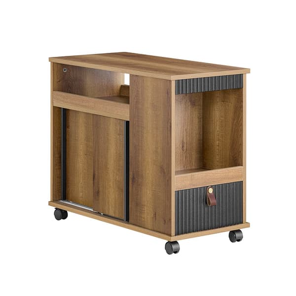 Kontorskab, FBT143-PF, 35x65x71 cm, Brun