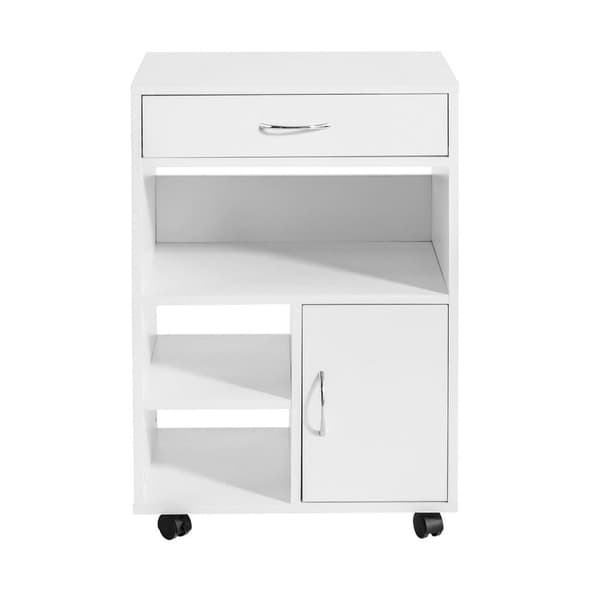 Kaffebord, FBT106-W, 50x40x75 cm, Vit