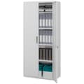 Miniatyrbild 1 av 10: Rootz File Cabinet - Office Cabinet - Lagringshyllor - Metall - Hållbar och säker - 80B x 40T x 180H cm