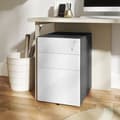 Miniatyrbillede 2 af 10: Rootz File Cabinet - Roll Container - Office Storage - Secure & Durable - Steel Housing - 39x48x59 cm, hvid og grå