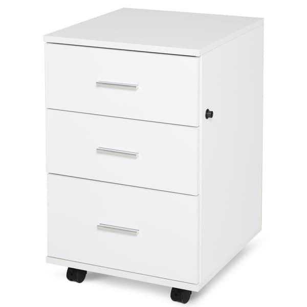 Rootz Office Container - Mobile Storage - arkistokaappi - Lukittavat laatikot - Kestävä muotoilu - 40 x 40 x 61,5 cm