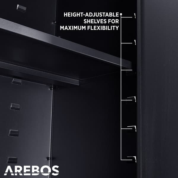 Arkivskab med hjul 90 cm