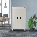 Miniatyrbillede 2 af 11: Arkivskab_garageskab 155 x 90 x 40 cm med hjul