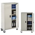 Miniatyrbillede 1 af 11: Arkivskab_garageskab 155 x 90 x 40 cm med hjul