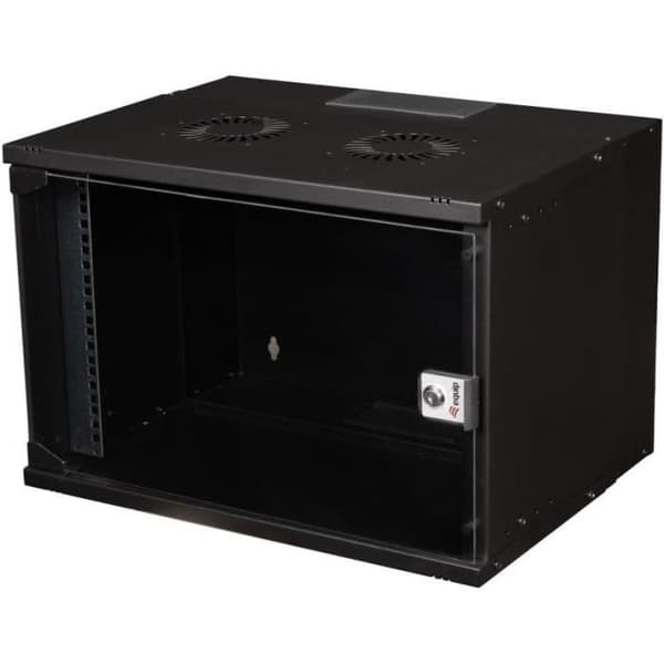 Väggskåp Equip 07U 540 x 400 mm svart
