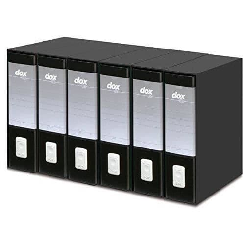 Rexel Set med 6 arkivboxar svart - AZD26110