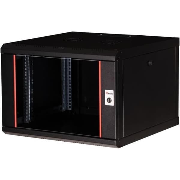 Equip Pro Mount RAL9005 Skåp 19 07HE 600 x 600 mm Svart