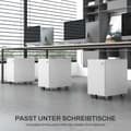 Miniatyrbillede 7 af 9: Rullende Skab, 30x50x53.5 cm, Hvid