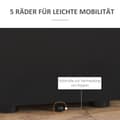 Miniatyrbillede 7 af 9: Mobil Filskab, 39x48x59 cm, Sort