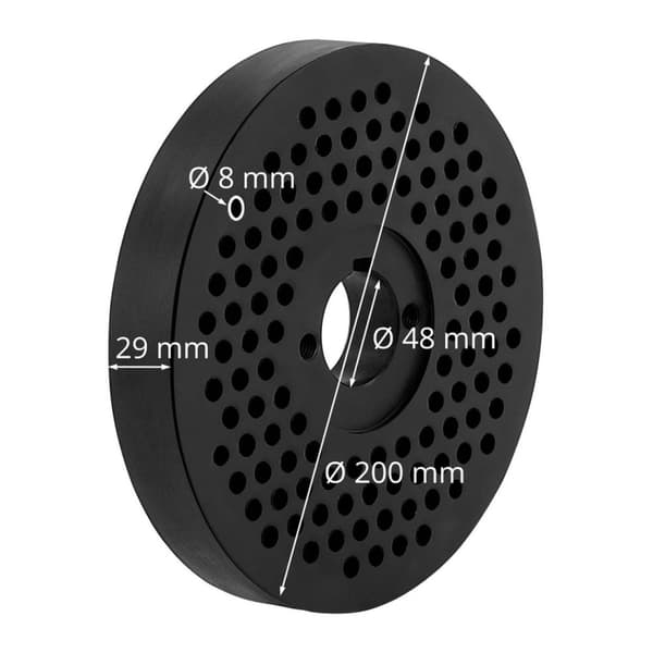 Wiesenfield Matris till pelletsmaskinen WIE-PM-1000 (10280041) - Ø 8 mm