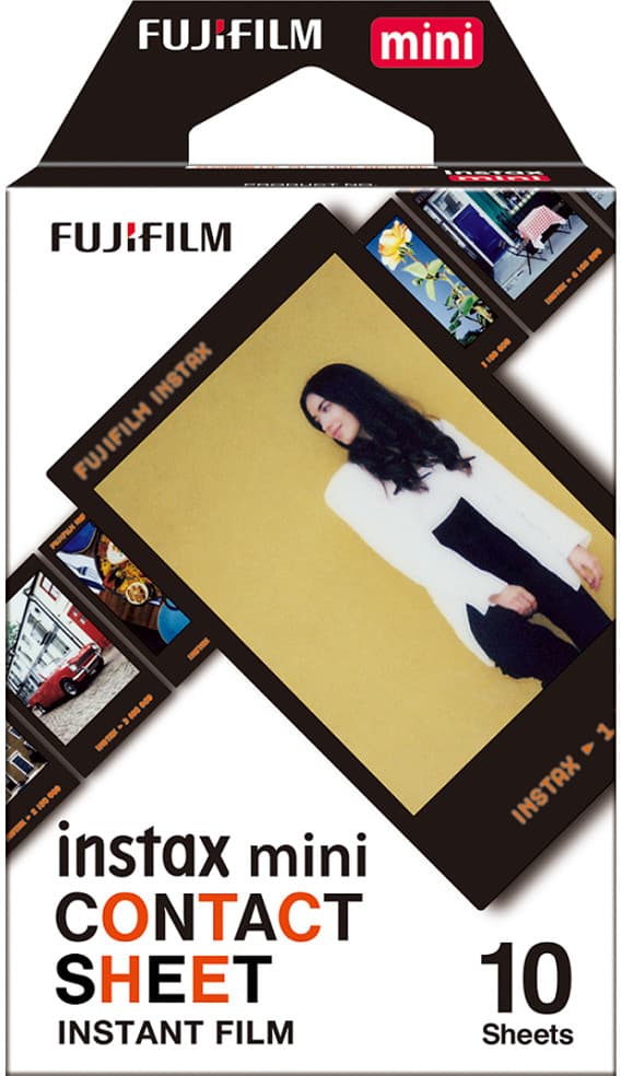 Fujifilm Instax Mini 1x10 Contact Sheet