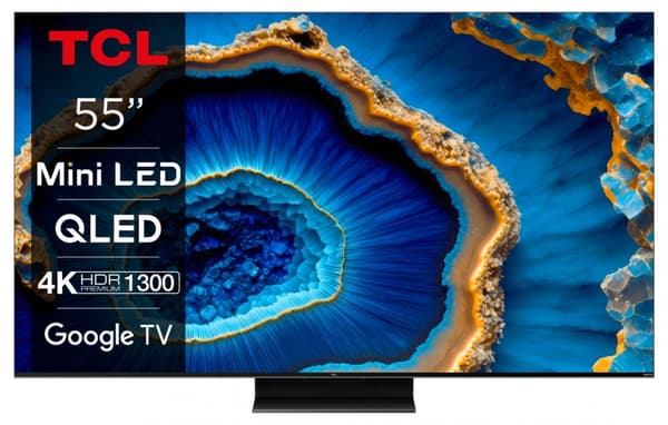 TELEVIZOARE TCL Smart TV TCL 55C805 55"-139CM (Model 202,"55C805" (timbru verde 15 lei)