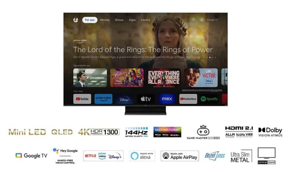 TELEVIZOARE TCL Smart TV TCL 55C805 55"-139CM (Model 202,"55C805" (timbru verde 15 lei)