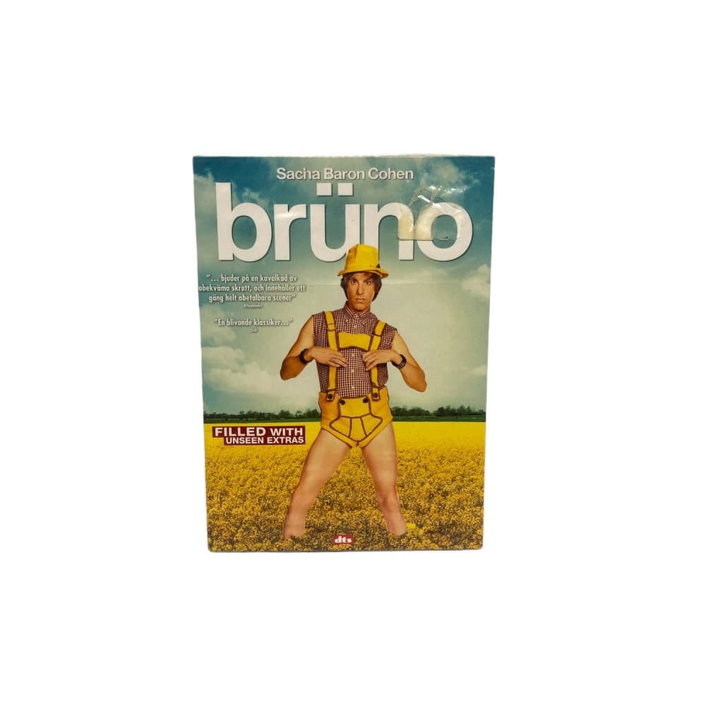 Inplastad Bruna med Sasha Baron Cohen (Svensk utgåva) DVD