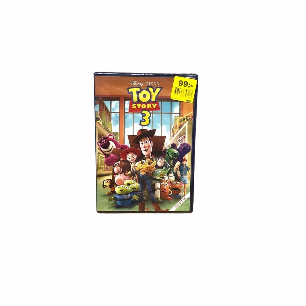 Inplastad Toy Story 3 (Svensk utgåva med svenskt tal) DVD