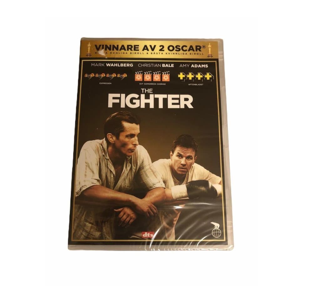 Inplastad The Fighter med Mark Wahlberg Christian Bale Amy Adams