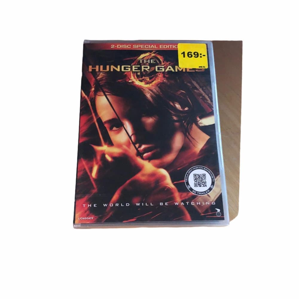 Inplastad The Hunger Games 2 disc utgåvan Jennifer Lawrence Liam Hemsworth