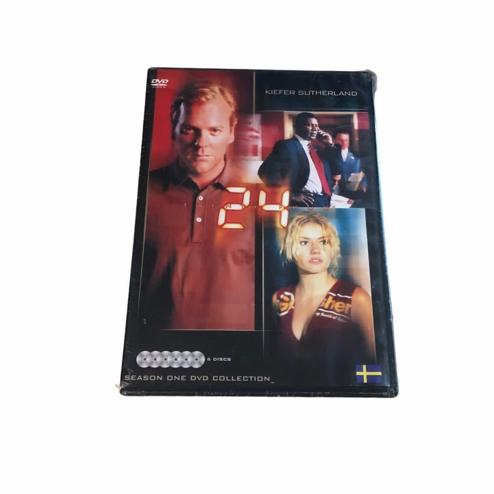 Inplastad 24 säsong 1 Första säsongen Kiefer Sutherland 6 disc