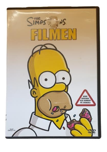 The Simpsons Filmen DVD