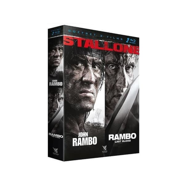 Rambo 2 Films Box Set: John Rambo Last Blood [Blu-Ray]