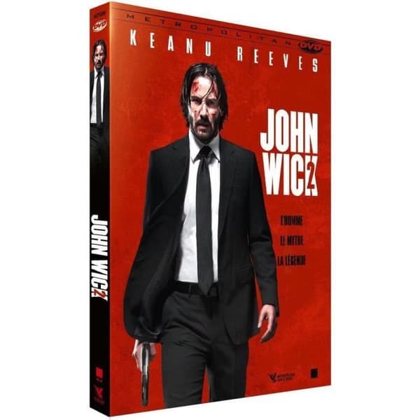 john wick 2 dvd keanu reeves 2017