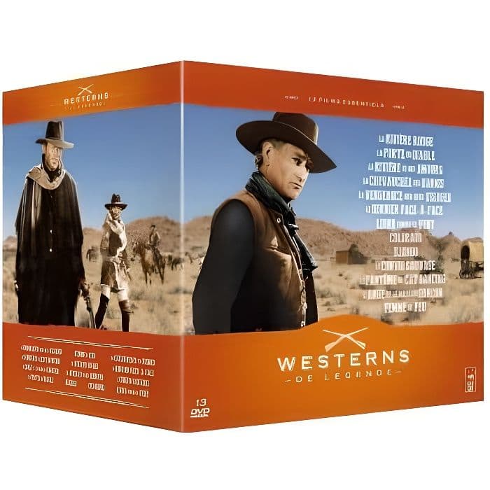 Wild Side Legendary Westerns 2 Box Set 13 filmer DVD - 3700301055422