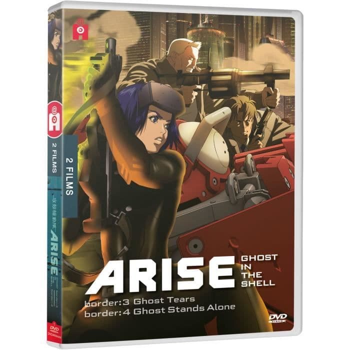 Ghost in the Shell: Arise - Film 3 och 4 (Border 3: Ghost Tears + Border 4: Ghost Stands Alone) - DVD