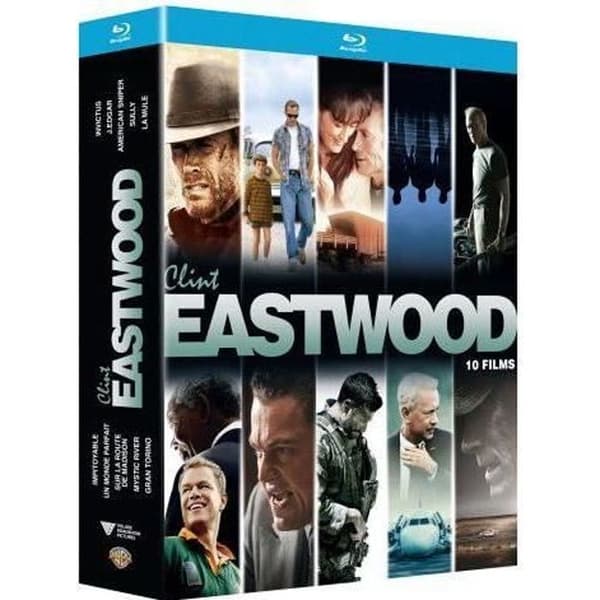 Warner Bros. Clint Eastwood 10 Blu-ray Films Box Set - 5051889655640