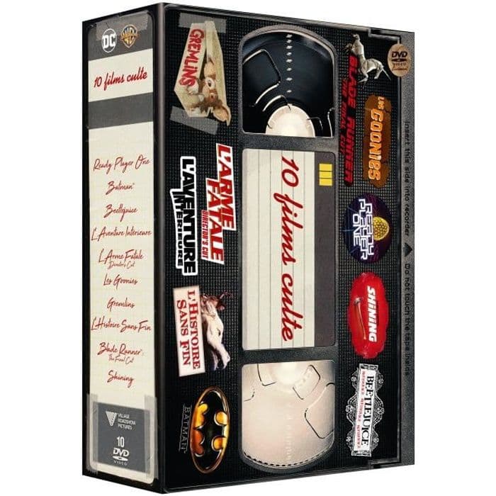 80-tals Cult DVD-set, 10 filmer