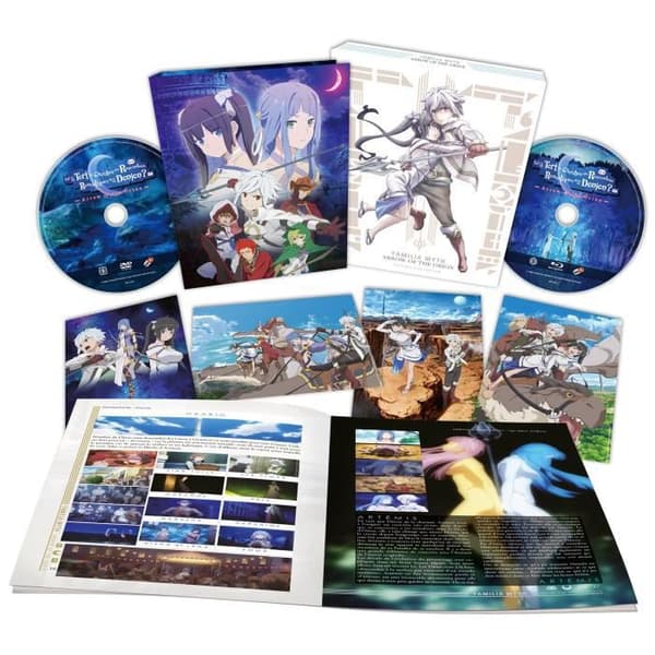 DanMachi: Familia Myth - Film: Arrow of the Orion - Samlar-DVD + Blu-ray