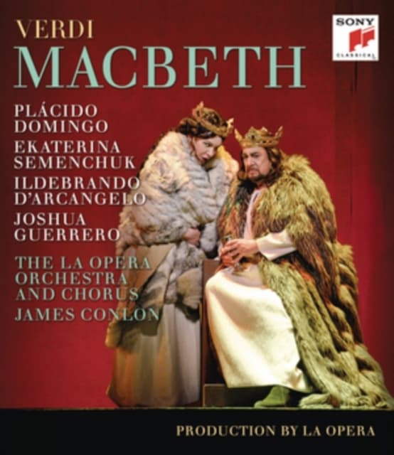 PLACIDO DOMINGO: Verdi: Macbeth (Blu-ray)