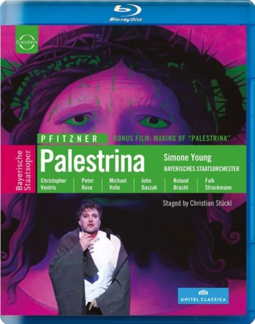 CHRISTOPHER VENTRIS / PETER ROSE / MICHAEL VOLLE / JOHN DASZAK / ROLAND BRACHT: Hans Pfitzner: Palestrina - Simone Young / Bayerische Staatsoper (Blu-