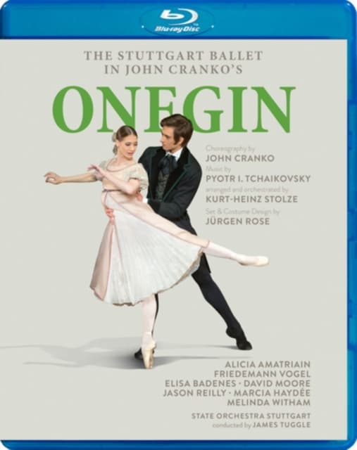 VARIOUS ARTISTS: Tchaikovsky: Crankos Onegin (Blu-ray)