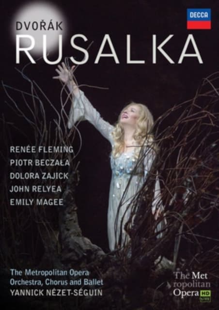 RENEE FLEMING DOLORA ZAJICK PIOTR BECZALA METROPOLITAN OPERA ORCHESTRA YANNICK NEZET-SEGUIN: Dvorak: Rusalka (Blu-ray)