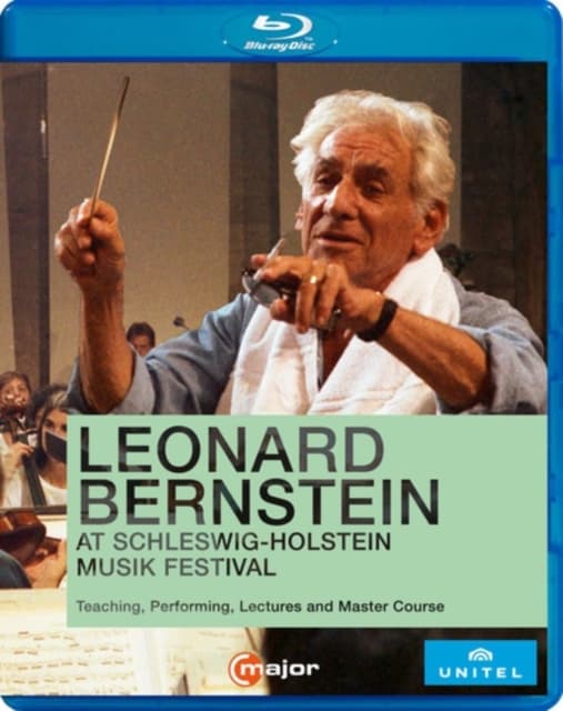VARIOUS ARTISTS: Leonard Bernstein At Schleswig-Holstein Musik Festival - Teaching. Performing. Lectures And Master Course (Blu-ray)