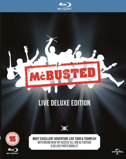 MCBUSTED: Mcbusted  Live Deluxe Edition (Blu-ray)