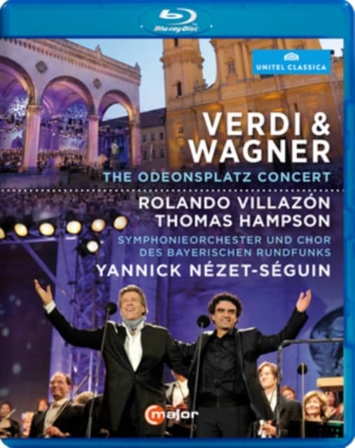 BAYERISCHEN RUNDFUNK SO: Verdiwagnerodenonsplatz (Blu-ray)