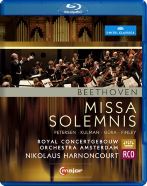HARNONCOURTRCOFINLAY: Beethovenmissa Solemnis (Blu-ray)