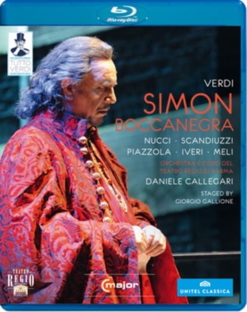 NUCCI / PIAZOLLA / MELI: Verdi / Simon Boccanegra (Blu-ray)